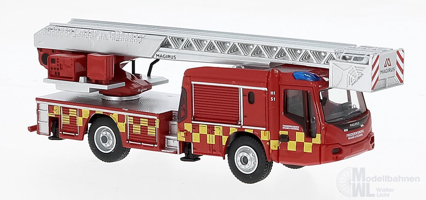 PCX-Models 871079 - Magirus M32L-AS nB Frederiksborg Brandvaesen (DK) H0 1:87