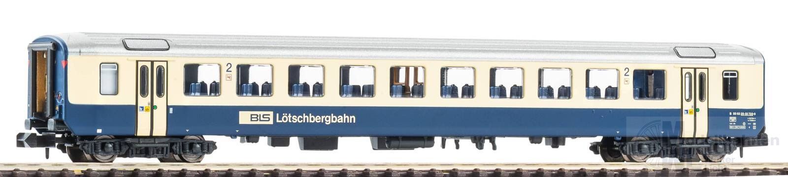 Piko 94387 - Personenwagen BLS Ep.V EW I 2.Kl. Wortmarke und Außenschwingtüren N 1:160