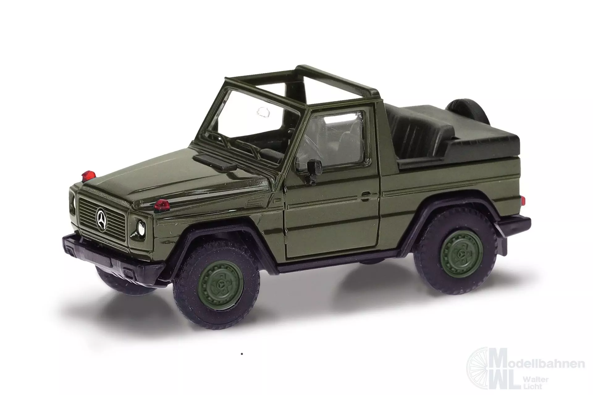 Herpa 700849 - Mercedes-Benz G-Klasse offen Bundeswehr H0 1:87