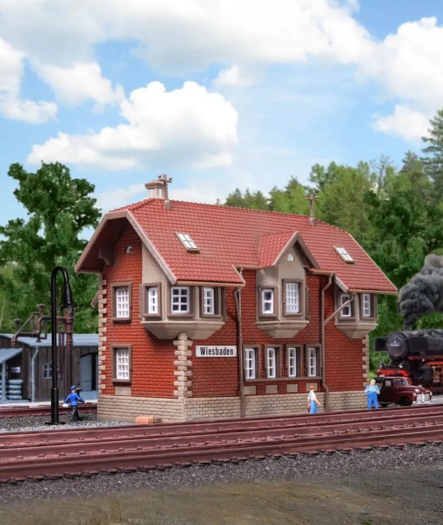 Vollmer 47602 - Stellwerk Wiesbaden N 1:160