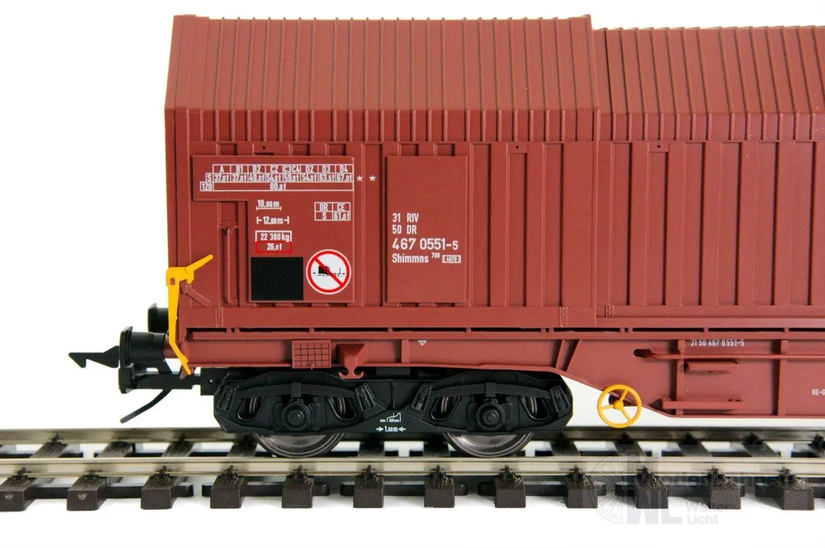 Lenz 42260-10 - Teleskophaubenwagen Shimmns-u 708 [4670] DR Ep.V Spur 0