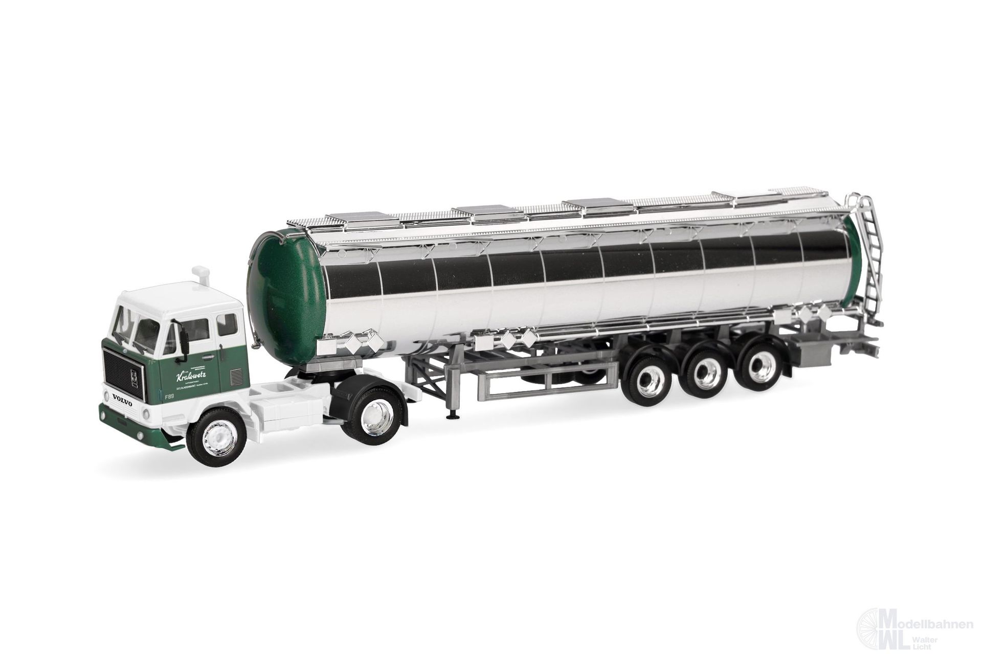 Herpa 321648 - Volvo F89 Chromtank-Sattelzug Kralowetz H0 1:87