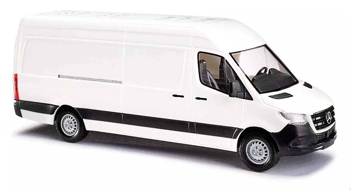 Busch 52600 - Mercedes-Benz Sprinter weiß H0 1:87