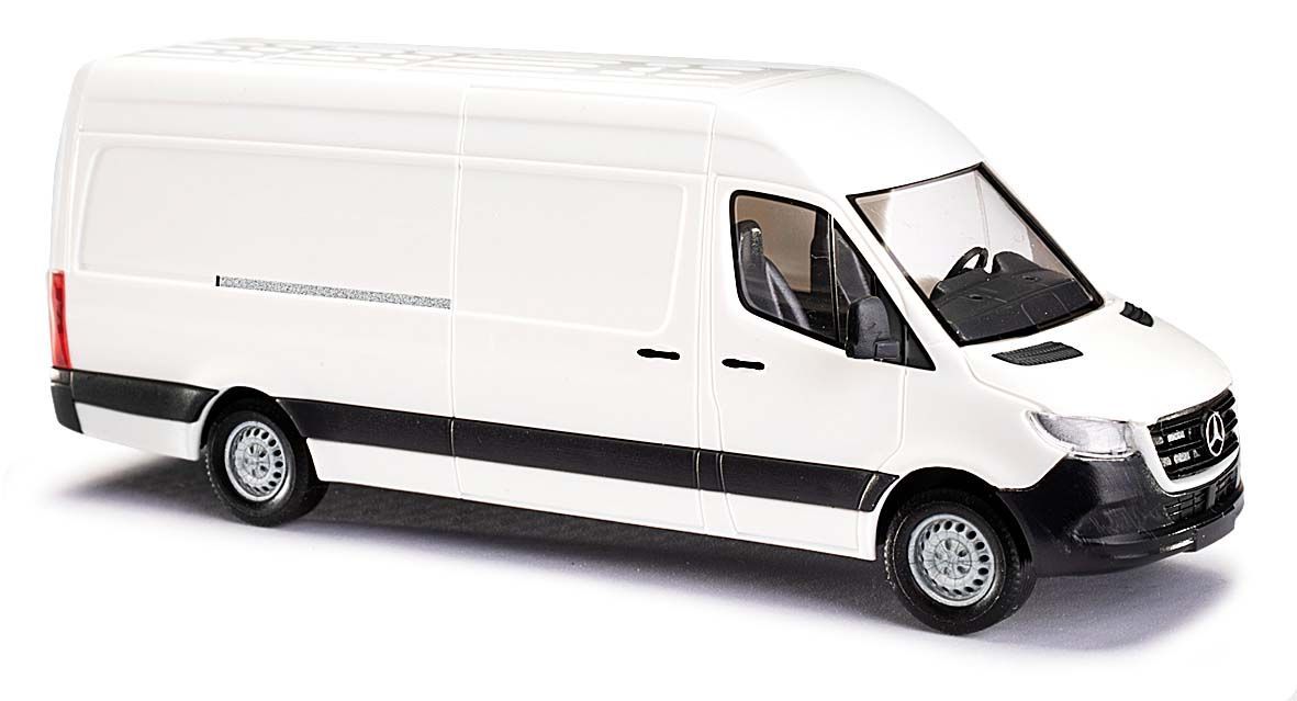 Busch 52600 - Mercedes-Benz Sprinter weiß H0 1:87