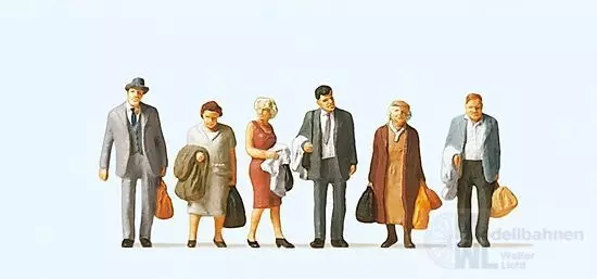 Preiser 10403 - Reisende H0 1:87
