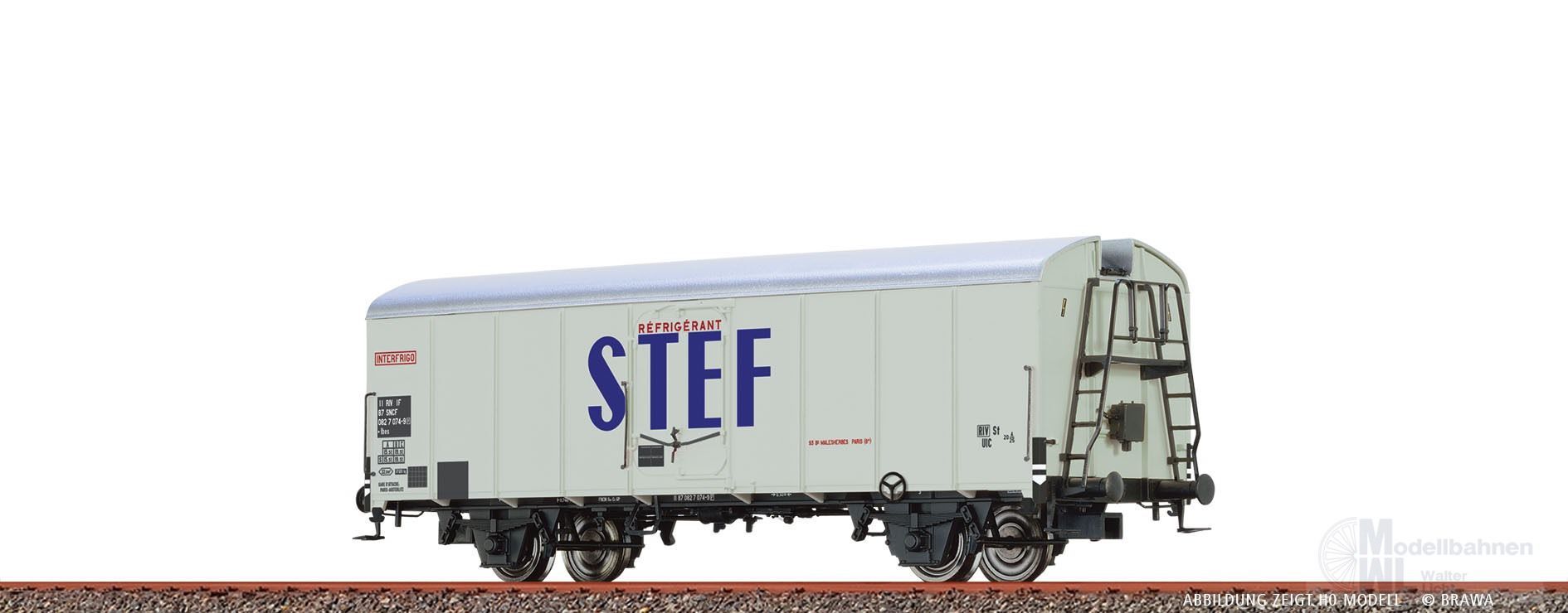 Brawa 67121 - Kühlwagen SNCF Ep.IV Ibes STEF N 1:160