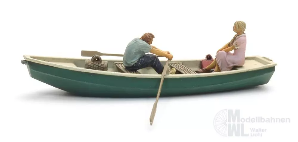 ARTITEC b.v. 387.659 - Romantische Bootsfahrt H0 1:87 Fertigmodell