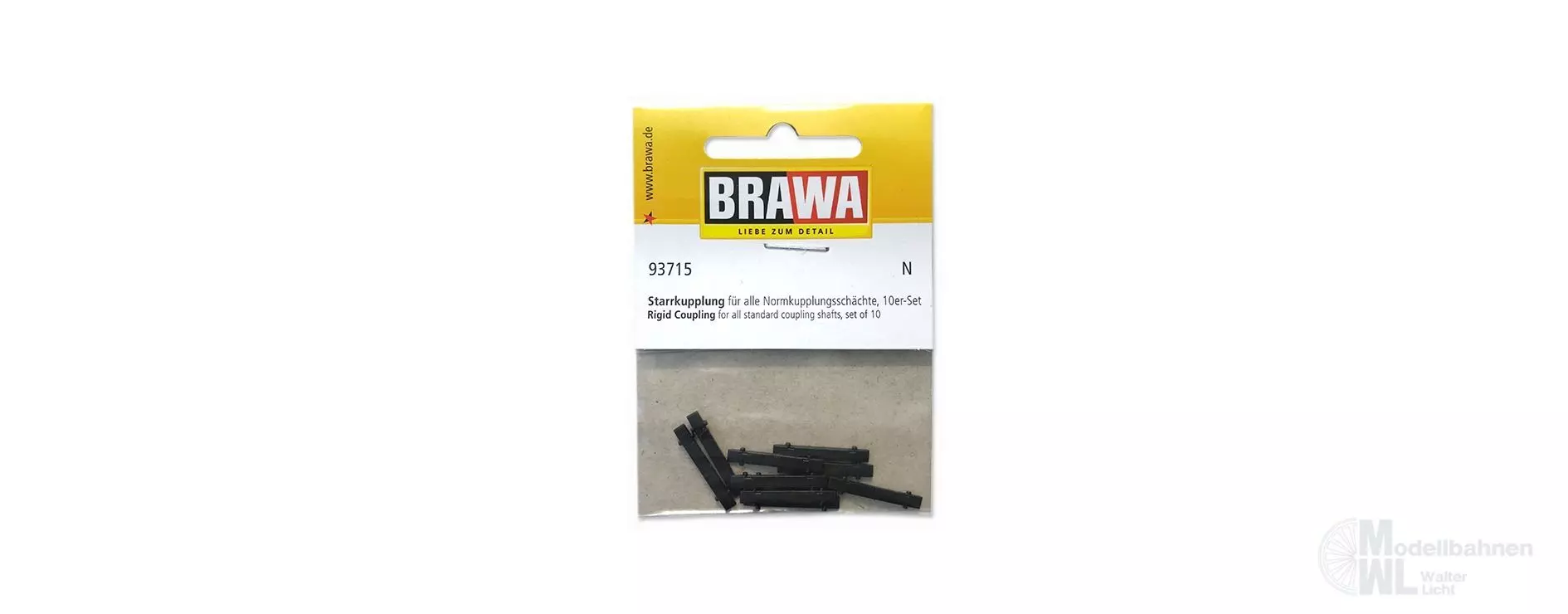 Brawa 93715 - Starrkupplung 10 Stück N 1:160
