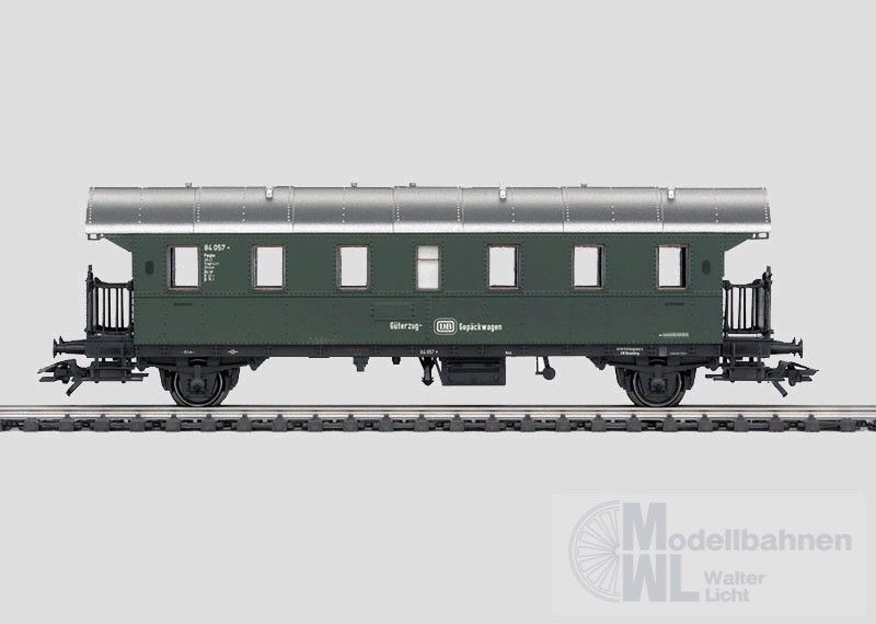 Märklin 43148 - MÄRKLIN - Gepäckwagen DB Ep.III Donnerbüchse H0/WS