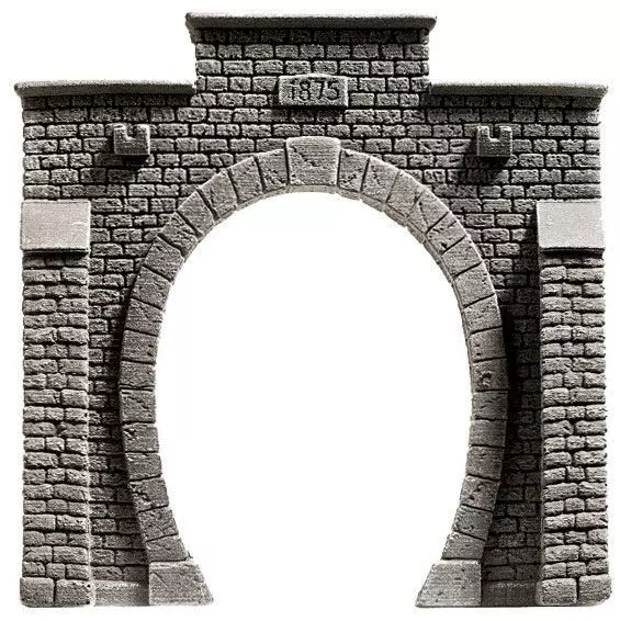 Noch 58051 - Tunnel-Portal 1-gleisig, 13,5 x 12,5 cm H0 1:87