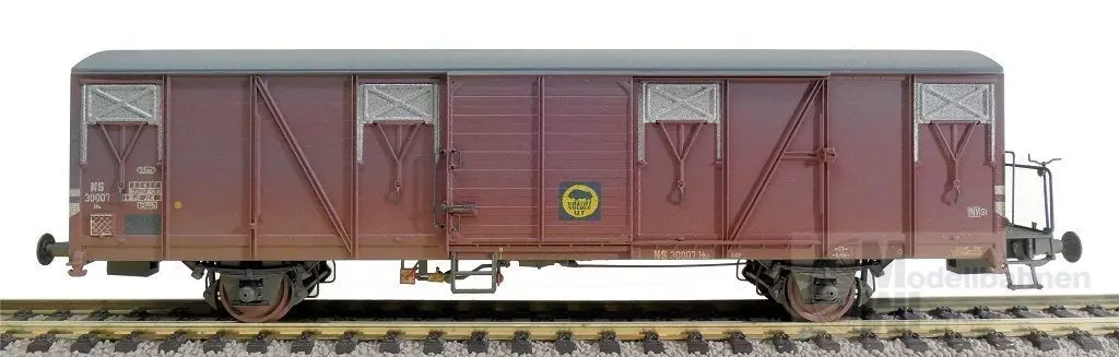 Exact Train 22091 - Güterwagen gedeckt NS Ep.III gealtert H0/GL