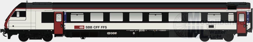 LS Models 472201AC - Steuerwagen SBB Ep.VI Bt 28-94.9 H0/WS