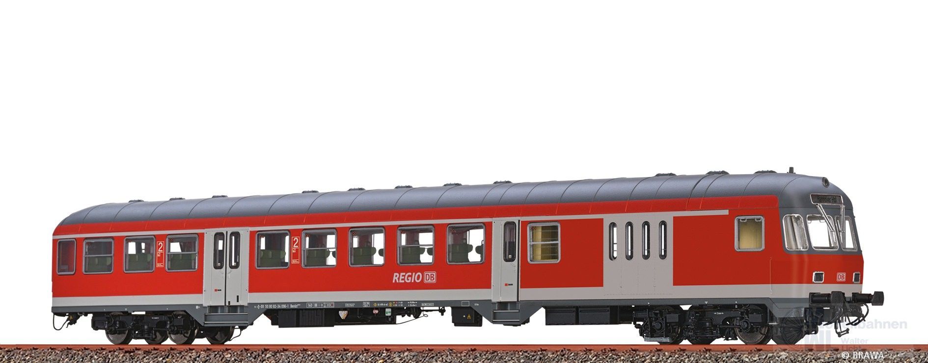 Brawa 46659 - Steuerwagen DB Ep.VI Bnrdzf 463.0 H0/GL DIGITAL EXTRA