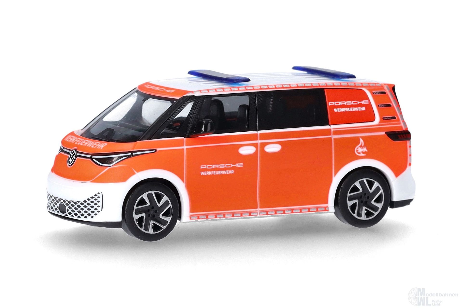 Herpa 098342 - VW ID. Buzz Werk-FW Porsche H0 1:87