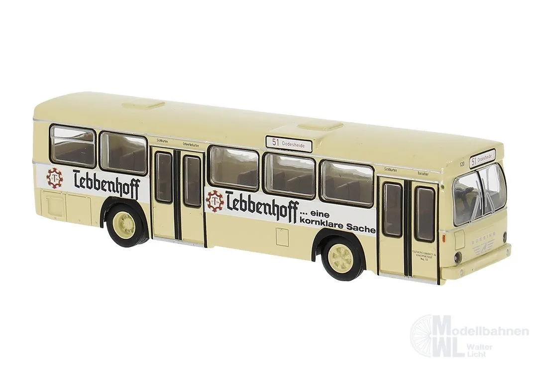 Brekina 59169 - Büssing BS 110V Tebbenhoff-Korn Osnabrück H0 1:87