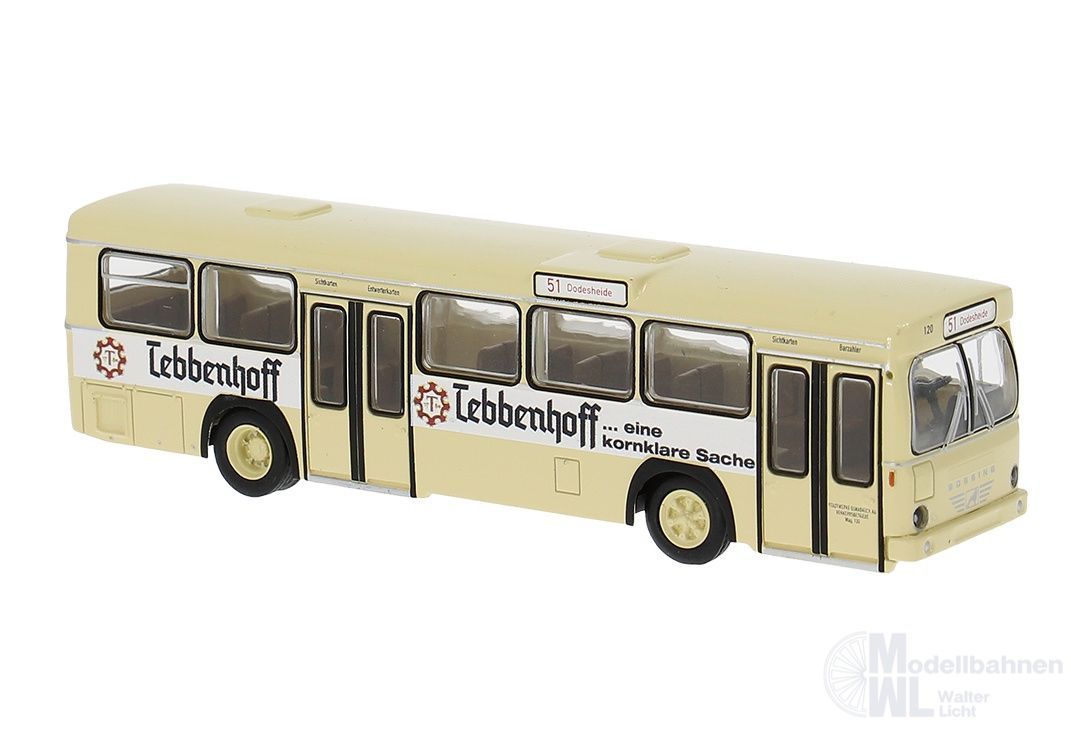 Brekina 59169 - Büssing BS 110V Tebbenhoff-Korn Osnabrück H0 1:87