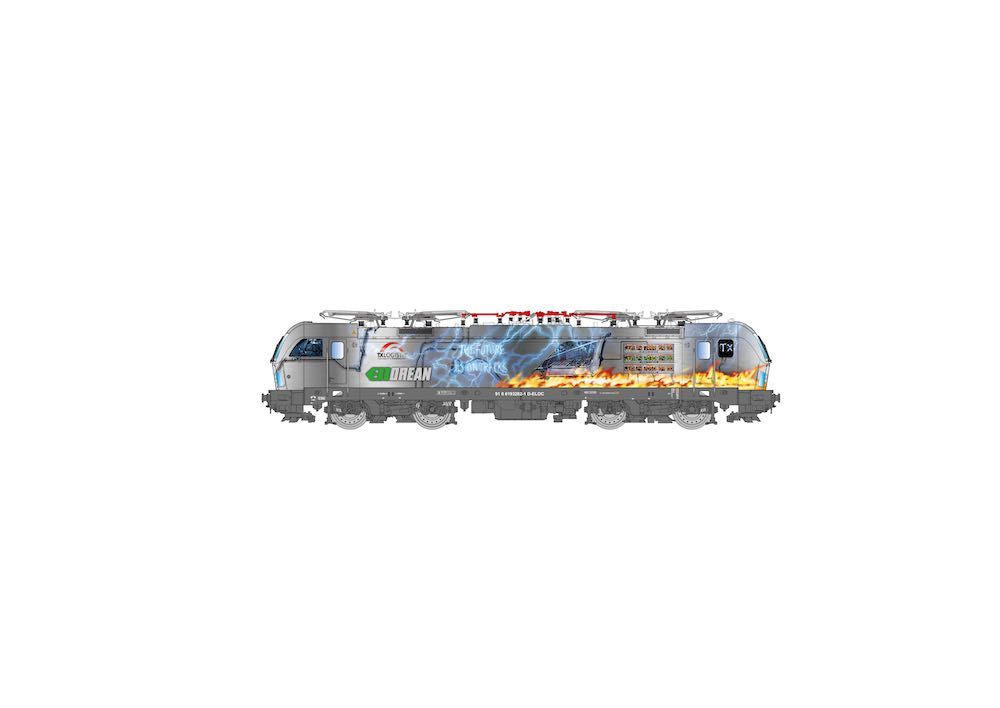 Jägerndorfer Modellbahn 27030 - E-Lok BR 193 Vectron TXL/ELL ELLorean Ep.VI H0/GL
