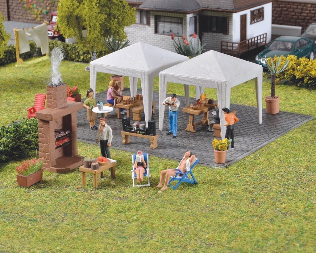 Vollmer 45130 - Partyzelte 2 Stück H0 1:87