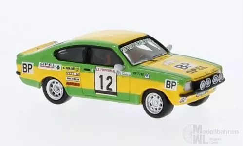 Brekina 20409 - Opel Kadett C GT/E 1976 Tour de Corse #12 1:87