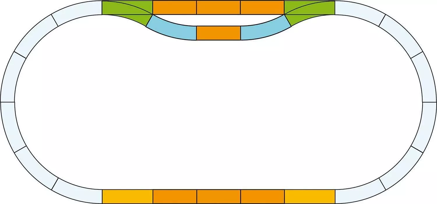 Piko 35300 - G-Gleis Bahnhof-Set