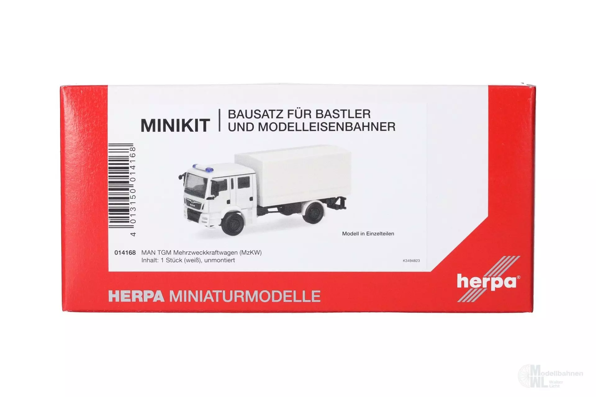 Herpa 014168 - MiniKit MAN TGM MzKW weiß H0 1:87