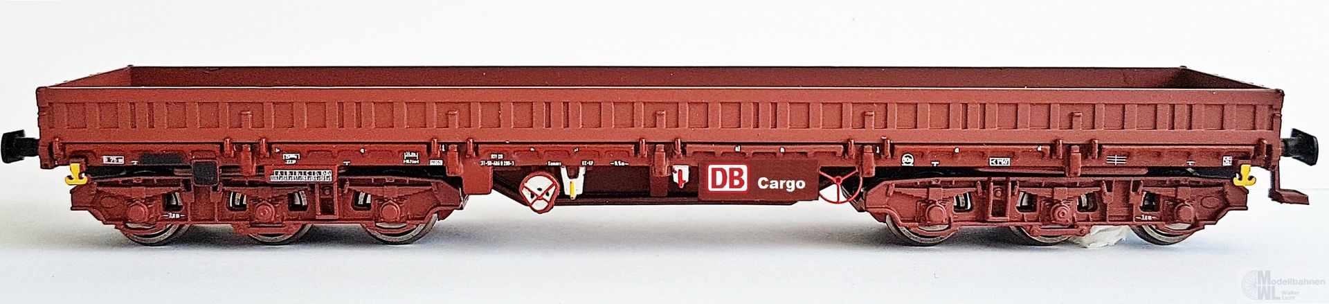 NPE NW22150 - Schwerlastwagen DB Ep.V Samms-u 454 rotbraun H0/GL NPE NW22150 - Schwerlastwagen DB Ep.V Samms-u 454 rotbraun H0/GL