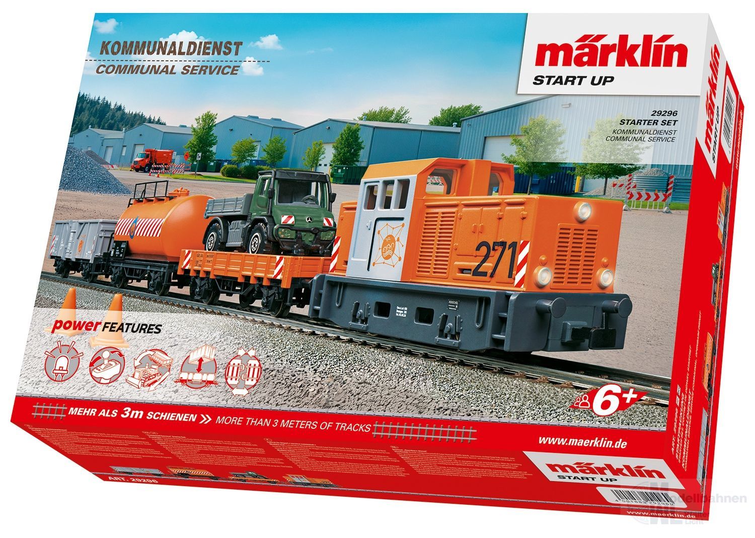 Märklin 29296 - Startpackung Kommunaldienst Start up H0/WS