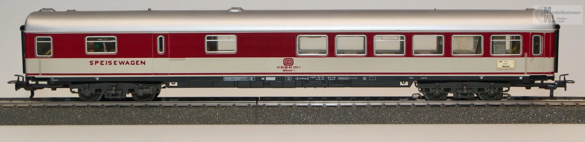 Märklin 4094 - MÄRKLIN - Speisewagen DB Ep.IV H0/WS