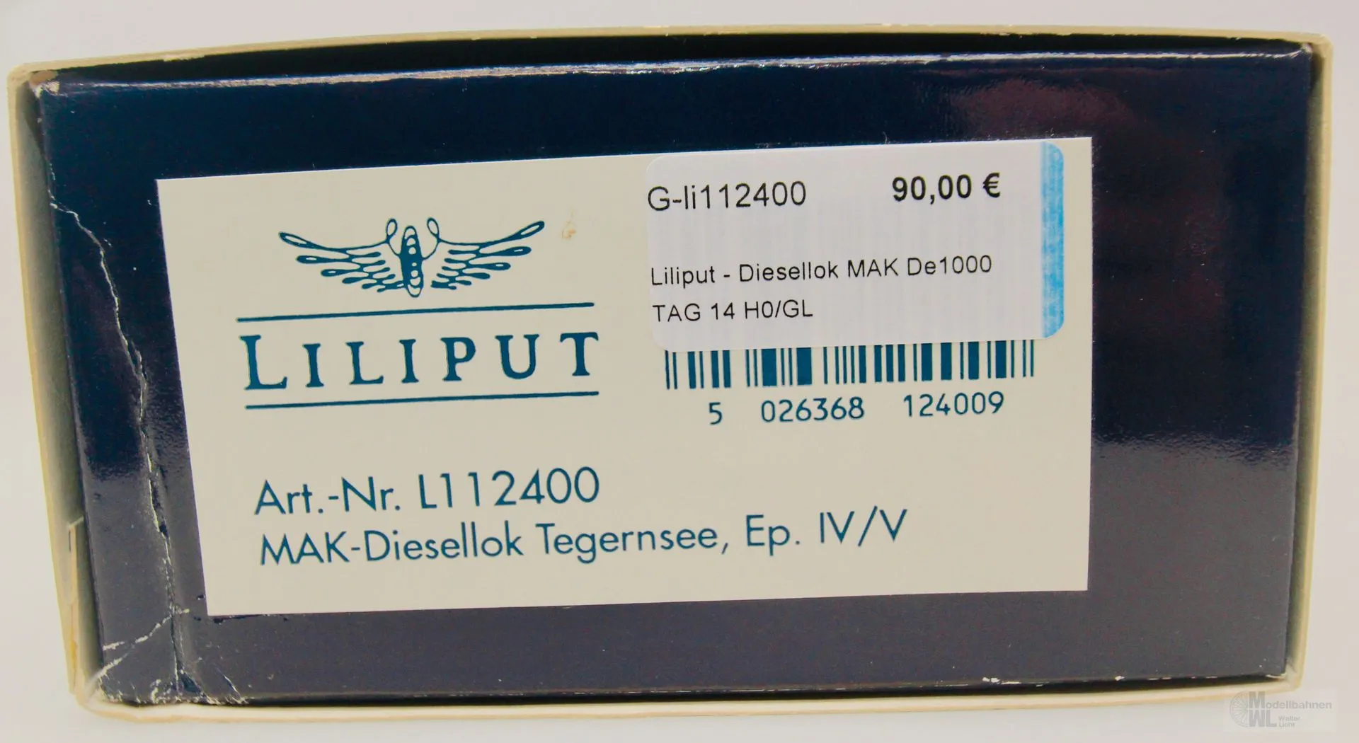 Liliput 112400 - Liliput - Diesellok MAK De1000 TAG 14 H0/GL