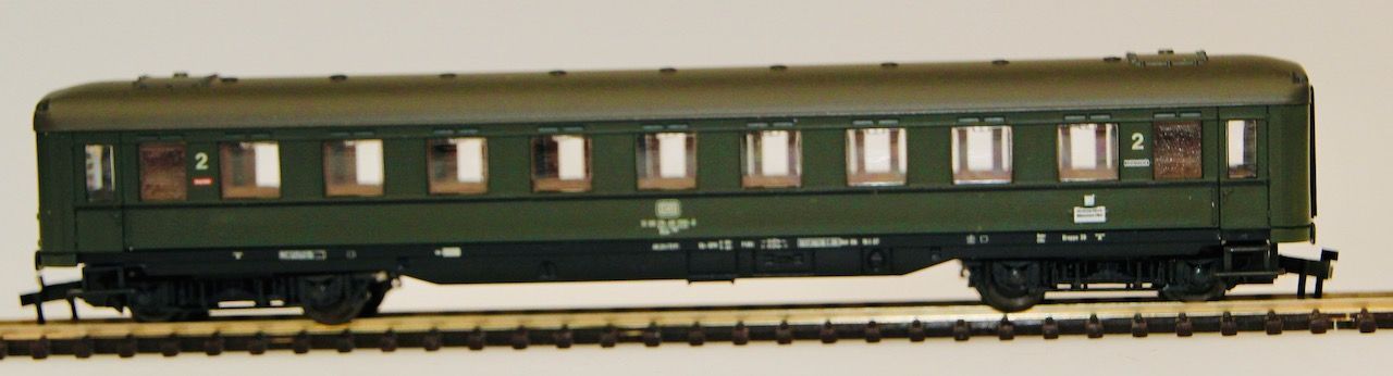 Roco 02264A - ROCO - Schürzenwagen DB 2.KL. Büe366 N 1:160