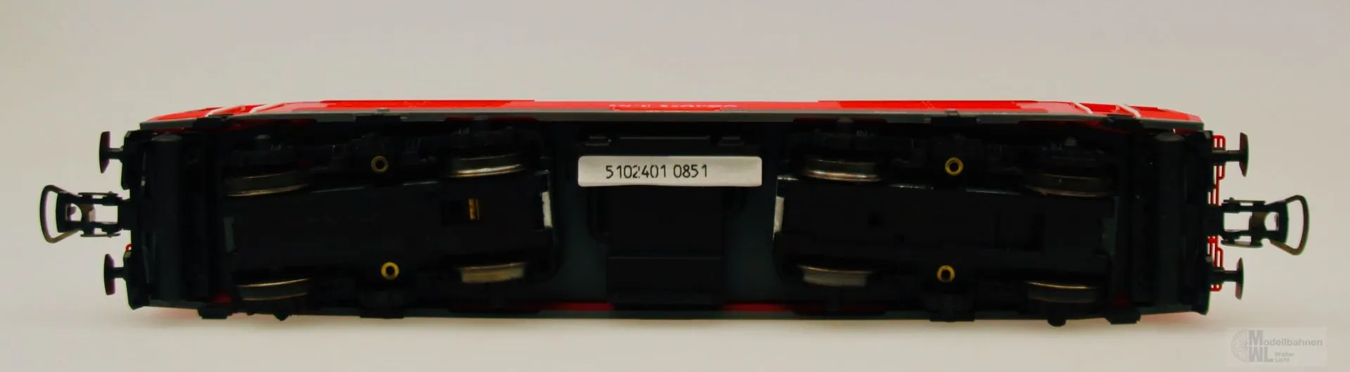 Piko 50124 - PIKO - E-Lok BR 180 005-1 DB Ep.V verkehrsrot H0/GL