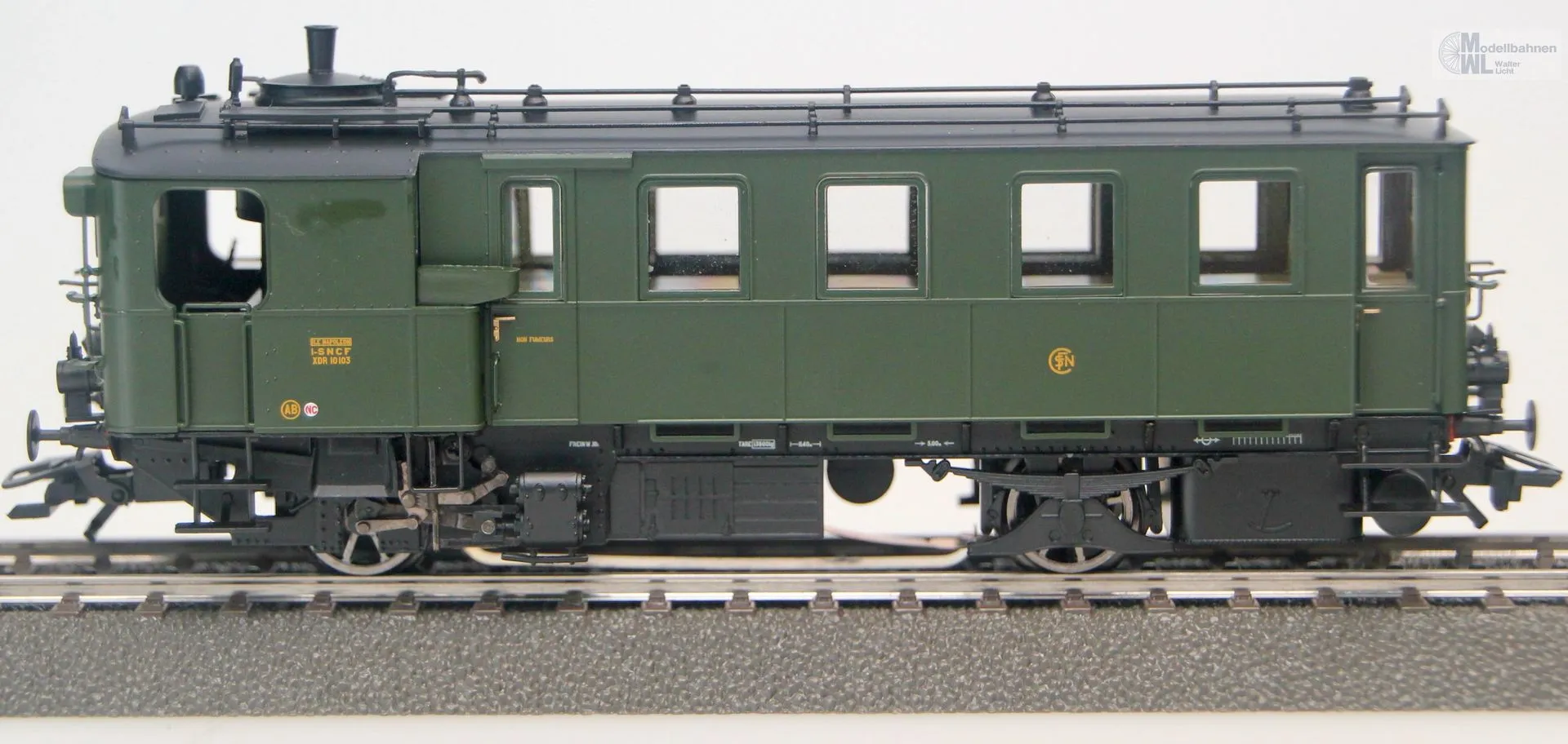 Märklin 37258 - MÄRKLIN - Dampftriebwagen Kittel ENCF Ep.III H0/WS mfx