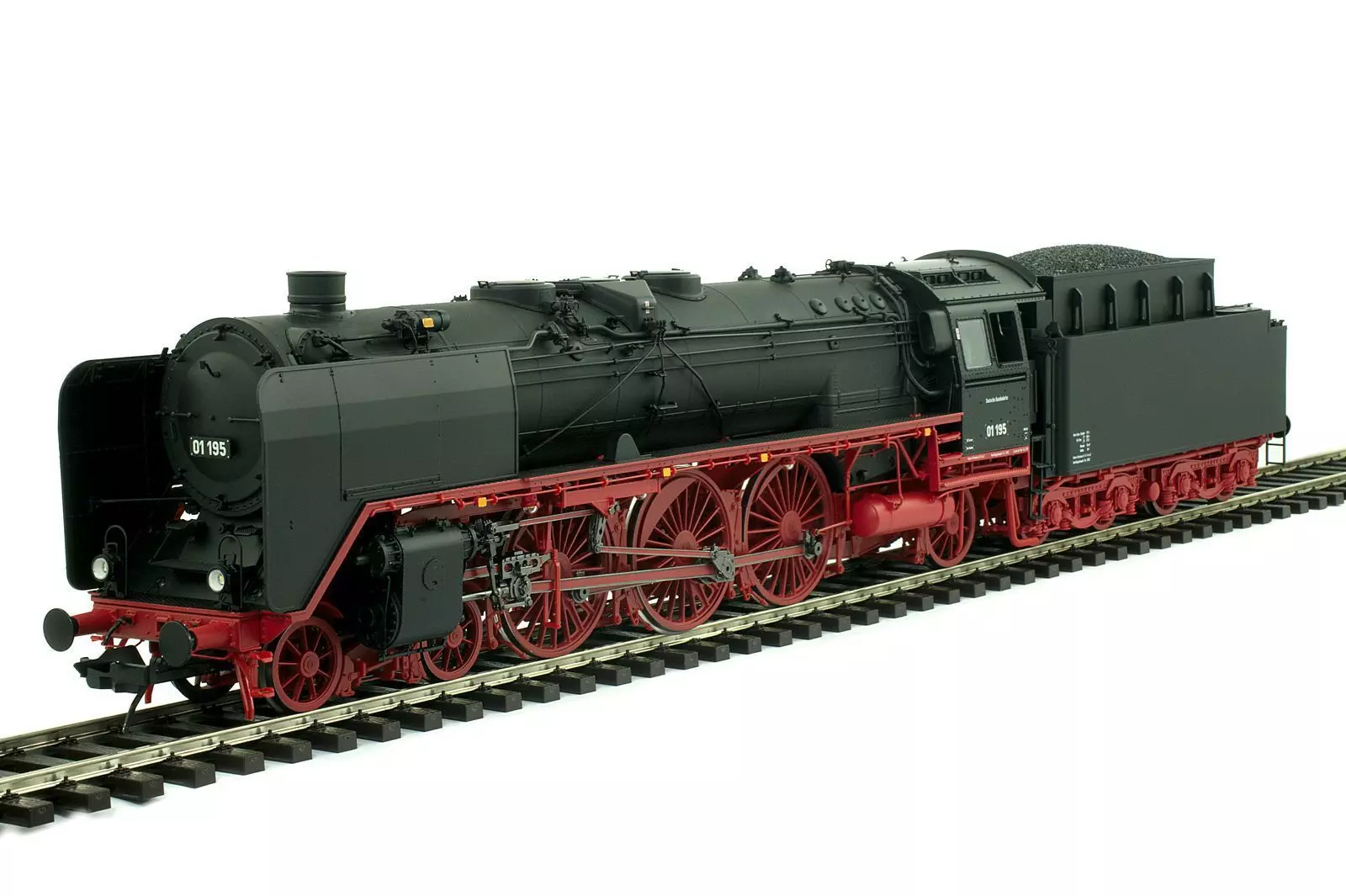 Lenz 40201-01 - Dampflok BR 01 195 DB Ep.IIIa Wagner Windleitbleche Spur 0