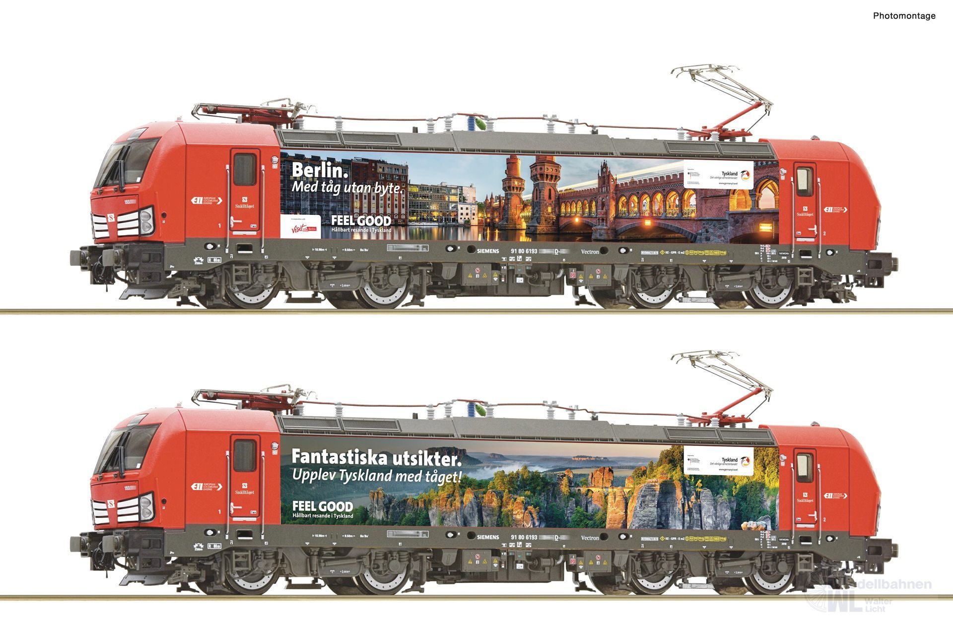 Roco 7510119 - E-Lok BR 193 287-0 Snälltaget Ep.VI H0/GL Sound Roco 7510119 - E-Lok BR 193 287-0 Snälltaget Ep.VI H0/GL Sound