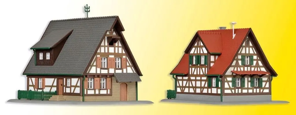 Kibri 36406 - Fachwerkhäuser 2 Stück Z 1:220
