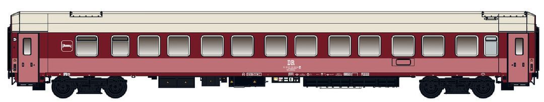 LS Models 46227 - Schlafwagen DR Ep.V WLABmz H0/GL