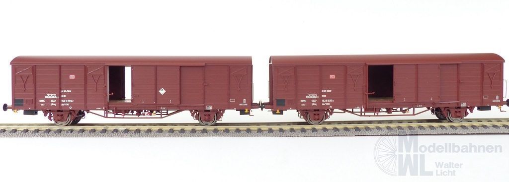 Exact Train 20469 - Güterwagen Set DR Ep.VI Gbs 258 2.tlg. H0/GL Exact Train 20469 - Güterwagen Set DR Ep.VI Gbs 258 2.tlg. H0/GL
