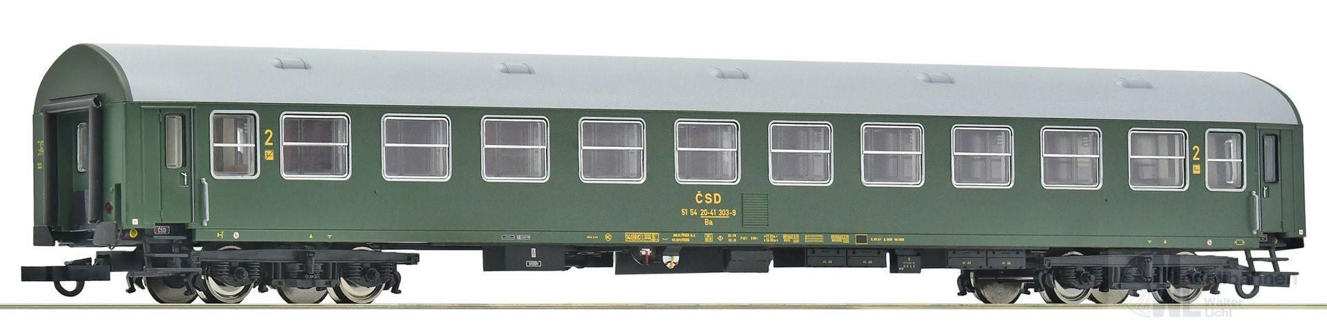 Roco 6200169 - Schnellzugwagen CSD Ep.IV 2.Kl. 1.Betr.Nr. H0/GL