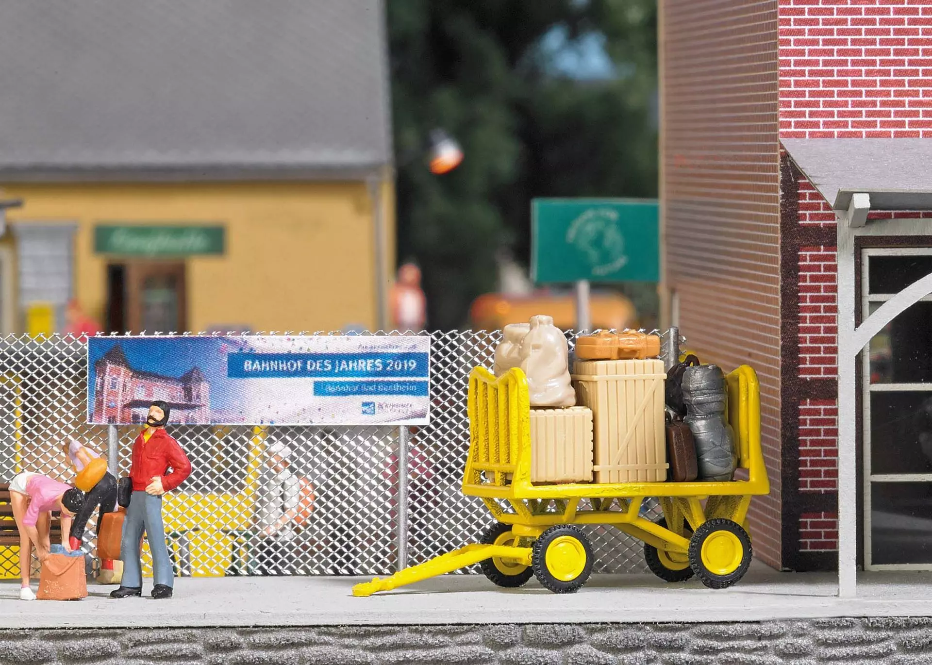 Busch 1646 - Postkarren H0 1:87