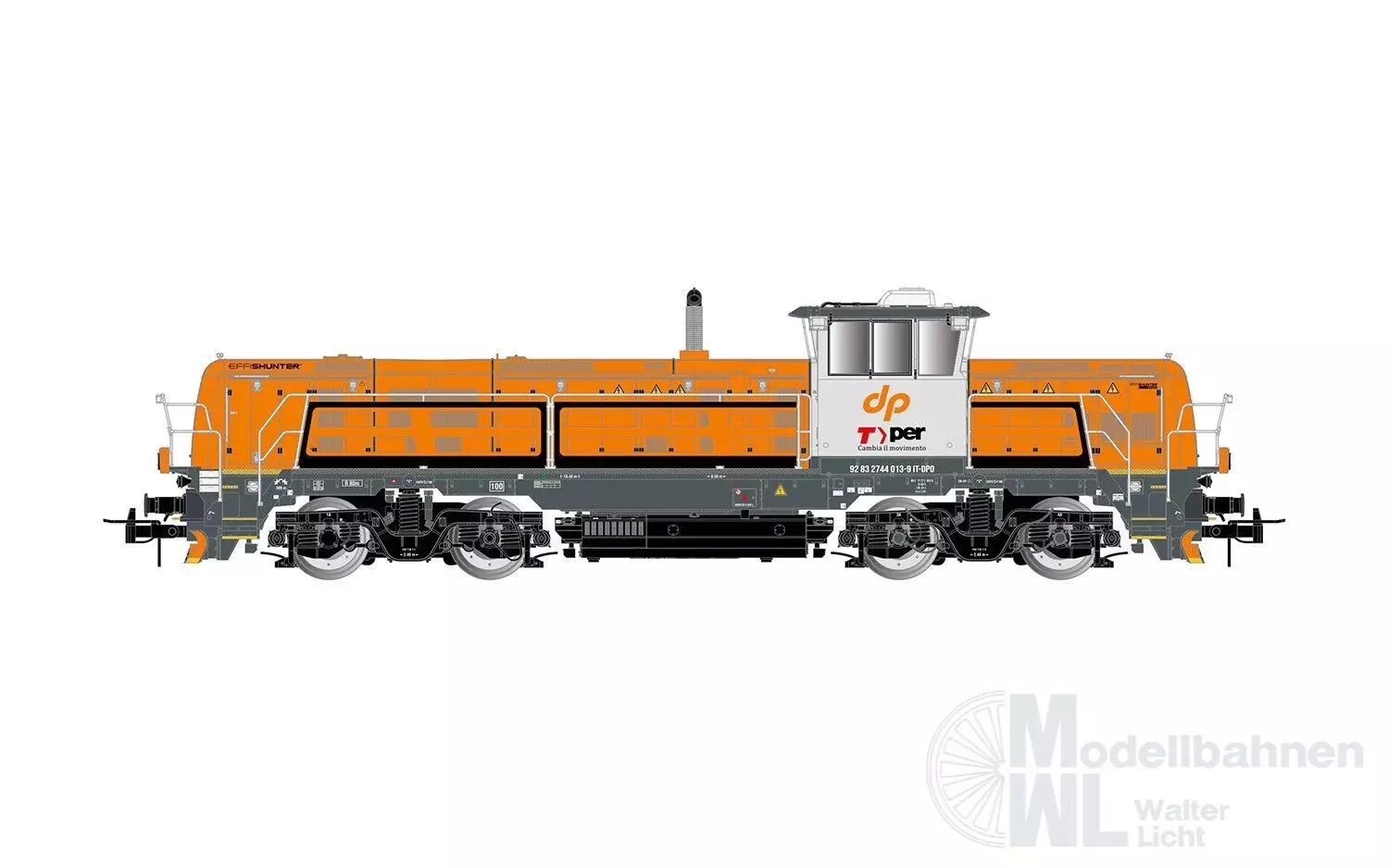 Rivarossi 2923S - Diesellok Effishunter 1000 Dinazzano Po/TPER Ep.VI H0/GL Sound