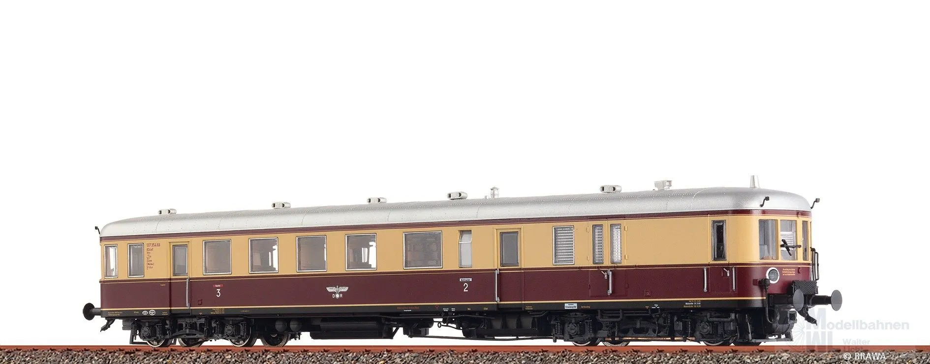 Brawa 44746 - Triebwagen VT 137 354 DRG Ep.II H0/GL DIGITAL EXTRA