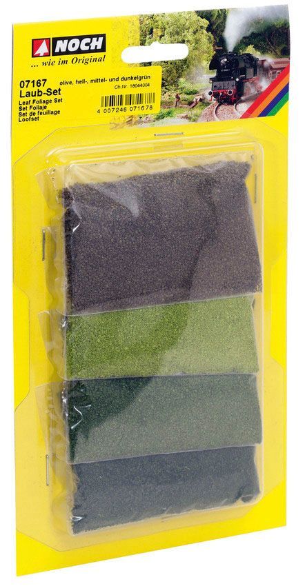 Noch 07167 - Laub-Set G/1/0/H0/H0m/H0e/TT/N/Z Noch 07167 - Laub-Set G/1/0/H0/H0m/H0e/TT/N/Z