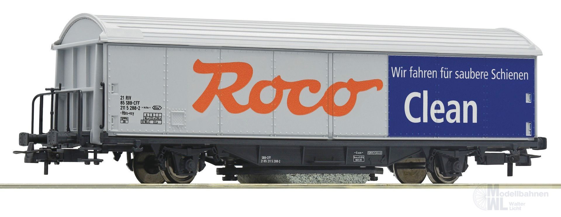 Roco 46400 - Schienenreinigungswagen Roco Clean H0/GL