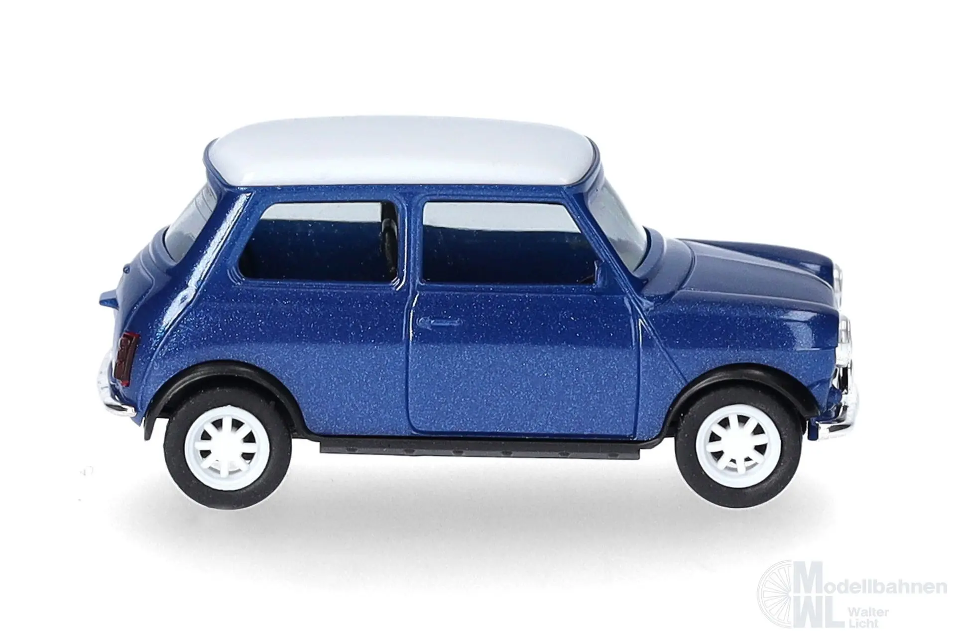 Herpa 431149-002 - Mini Cooper Rechtslenker thaiti blau H0 1:87