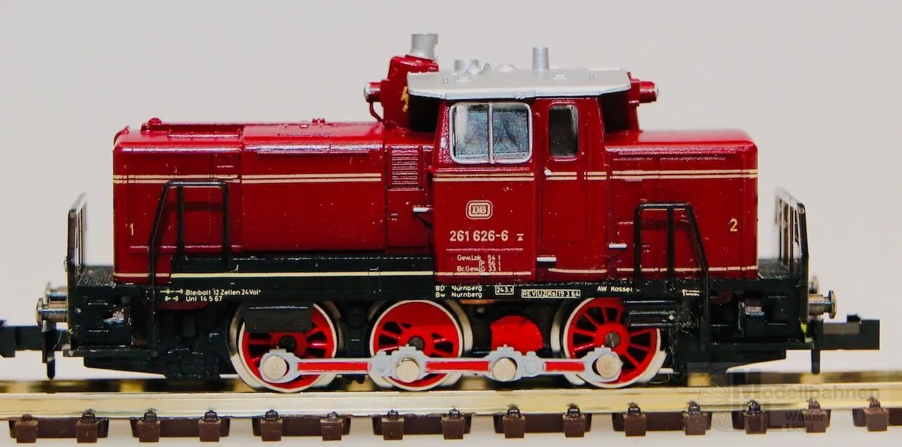 Trix 12064 - MINITRIX - Diesellok BR 261 626-6 DB Ep.IV N 1:160