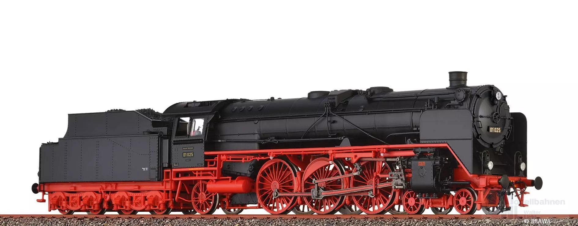 Brawa 40968 - Dampflok BR 01 025 DRG Ep.II H/GL BASIC