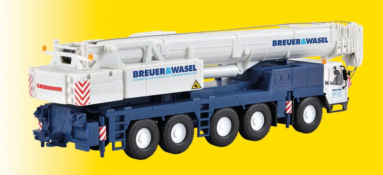 Kibri 13060 - LIEBHERR Teleskop-Autokran 1160/2 BREUER & WASEL H0 1:87