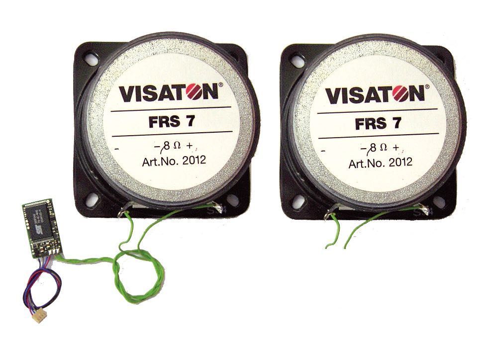 Piko 36199 - Sound-Modul VT 11.5 (2 Lautsprecher) SPUR G 1:22,5 Piko 36199 - Sound-Modul VT 11.5 (2 Lautsprecher) SPUR G 1:22,5