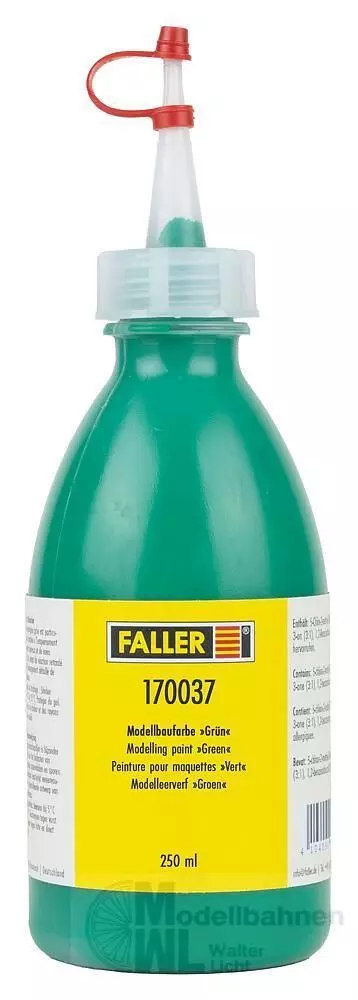 Faller 170037 - Modellbaufarbe grün 250 ml