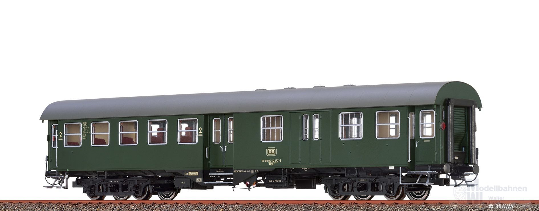 Brawa 46104 - Personenwagen DB Ep.IV BDyg 532 50 80 82-12 177-5 Esn H0/GL Brawa 46104 - Personenwagen DB Ep.IV BDyg 532 50 80 82-12 177-5 Esn H0/GL
